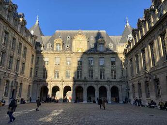 ecole orthophoniste tours Cour d'Honneur de la Sorbonne
