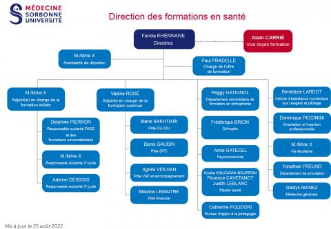 organigramme DFS 22